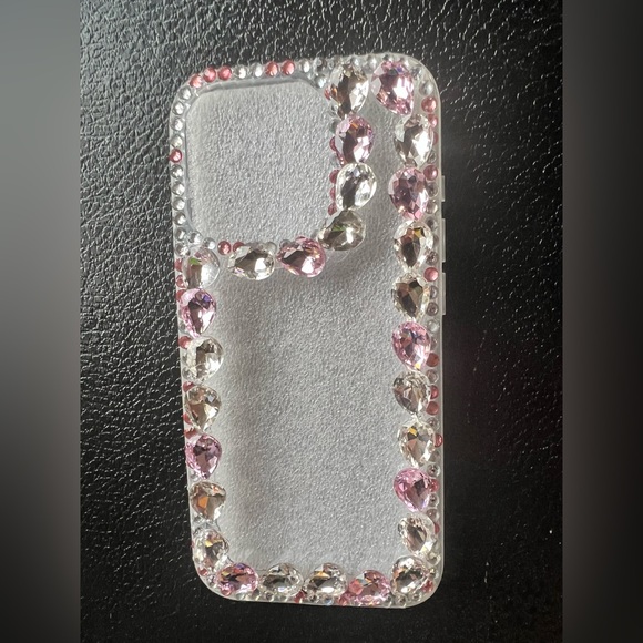 Bling Rhinestone Case For Iphone 15 Pro - Picture 5 of 5